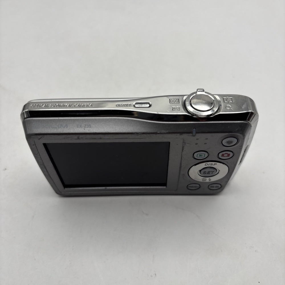 Casio EXILIM ZOOM EX-Z35 12.1MP Digital Camera - Silver 3x Optical 2.6" LCD - Picture 8 of 9
